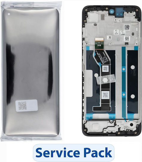 Motorola Οθόνη με Μηχανισμό Αφής για Motorola Moto G15 Power (Μαύρο)