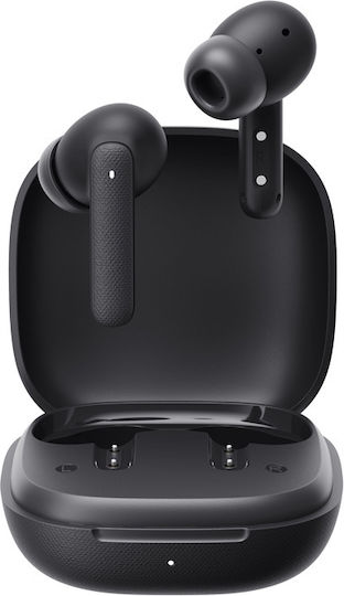 QCY Buds (QT43) Bluetooth Handsfree Ακουστικά με Αντοχή στον Ιδρώτα και Θήκη Φόρτισης Γκρι