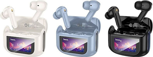 Hoco EQ21 In-ear Bluetooth Handsfree Earphones with Charging Case Blue