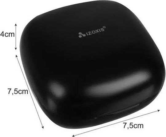Izoxis 22592 In-ear Bluetooth Handsfree Căști cu Carcasă de Încărcare Negru