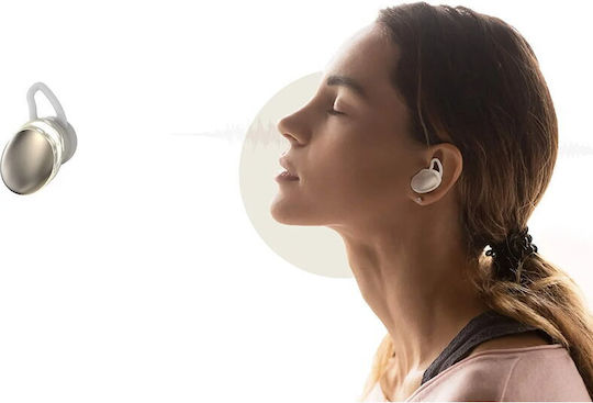 HiFuture FUSION In-Ear Bluetooth-Freisprecheinrichtung Kopfhörer mit Ladeetui Ivory White