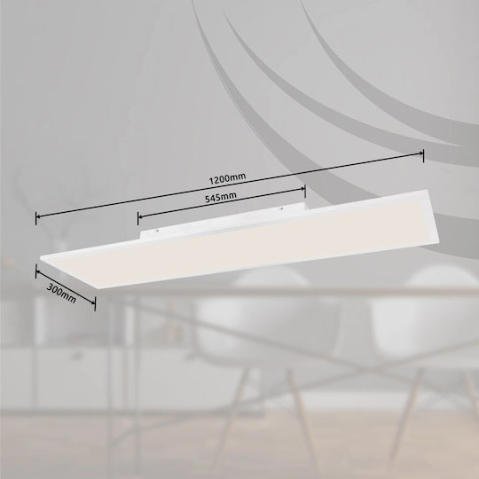 Globo Lighting Правоъгълена LED Панел 44W с RGB Осветление