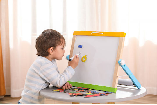 Viga Toys Детска магнитна дъска Двулицево 42см.