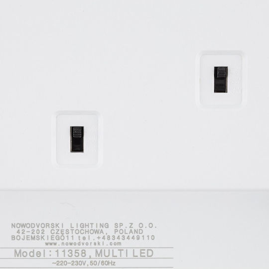 Nowodvorski Χωνευτό LED Panel 30W