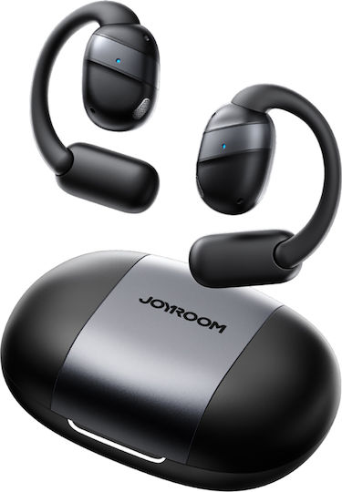 Joyroom JR-OE4 Offenes Ohr Bluetooth-Freisprecheinrichtung Kopfhörer mit Schweißresistenz und Ladeetui Schwarz