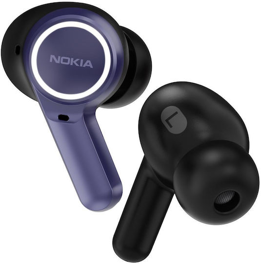 Nokia Clarity Earbuds 2 + Bluetooth хендсфри Слушалки с Устойчивост на Пот и Кутийка за Зареждане Лилав