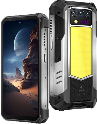 Oukitel WP100 Titan 5G Dual-SIM (16GB/512GB) Widerstandsfähig Smartphone Schwarz