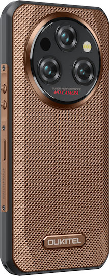 Oukitel WP35 Pro 5G Dual-SIM (12GB/512GB) Widerstandsfähig Smartphone Gold