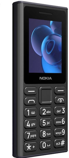 Nokia 110 (2024) Dual SIM Mobile with Buttons (English Menu) Black