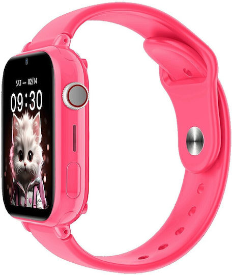 MaxCom 43mm Smartwatch με SIM (Ροζ)