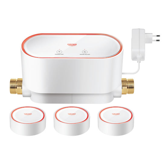 Grohe Sense Water Leak Detection Set with 3 Smart Water Sensors