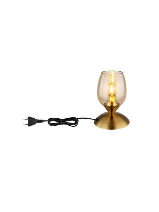 Globo Lighting Dekorative Lampe mit Fassung für E14 Lampe Schwarz