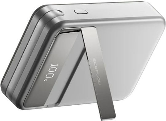 EcoFlow Rapid MagSafe Power Bank 10000mAh 30W με Θύρα USB-C Ασημί