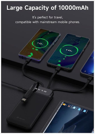 Devia EP189 Power Bank 10000mAh 10W Бял