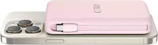 Tech-Protect PB31 Lifemag MagSafe Power Bank 10000mAh Ροζ
