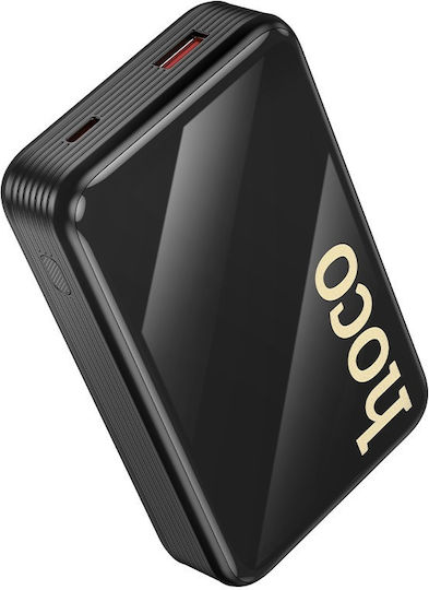 Hoco Q37A Graceful Baterie Externă 20000mAh 22.5W cu Port USB-A și Port USB-C Power Delivery Încărcare Rapidă Neagră