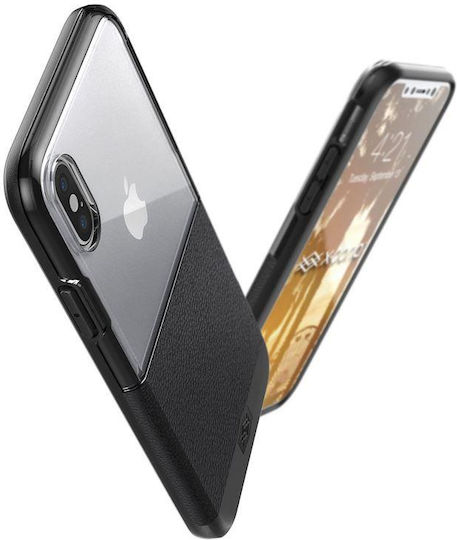 X-Doria Dash Back Cover Δερματίνης Μαύρο (iPhone X / Xs)