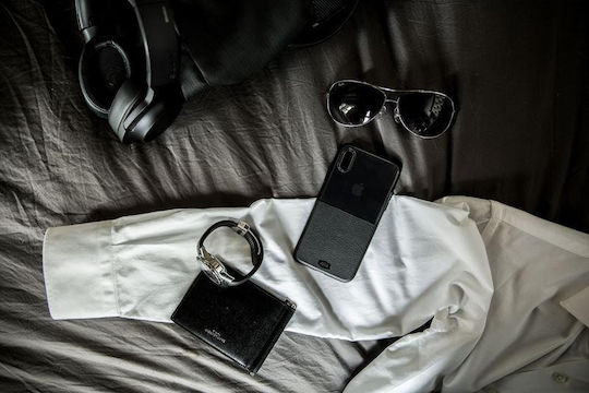X-Doria Dash Back Cover Δερματίνης Μαύρο (iPhone X / Xs)