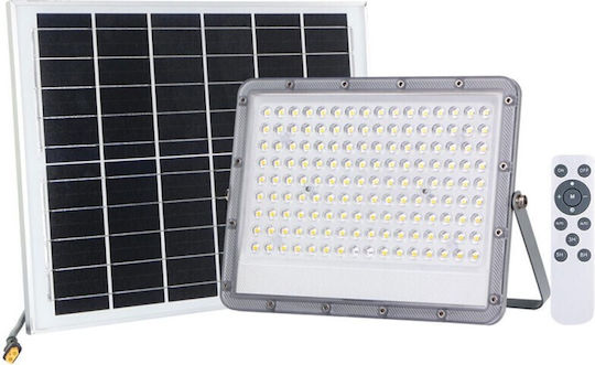 Fos me Ηλιακός Προβολέας LED 200W Ψυχρό Λευκό 6500K