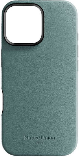 Native Union Back Cover Δερμάτινο Πράσινο (iPhone 16 Pro Max)