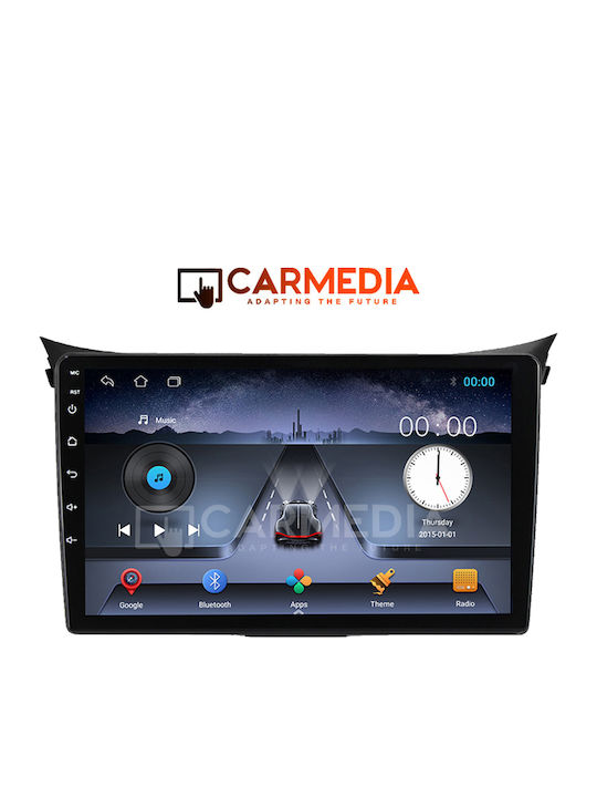 Carmedia Автомобилна Аудио Система (Блутут/USB/WiFi/GPS/Apple-Carplay/Android-Auto) с Тъчскрийн 9"