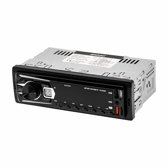 Andowl Qca102 Автомобилно Радио 1 DIN Bluetooth USB