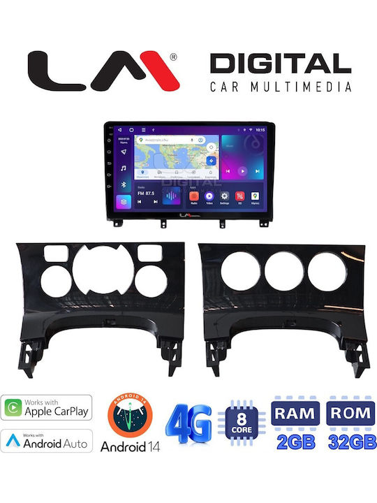 LM Digital Car Audio System for Peugeot 206 / 3008 2016 (Bluetooth/USB/WiFi/GPS/Apple-Carplay/Android-Auto)