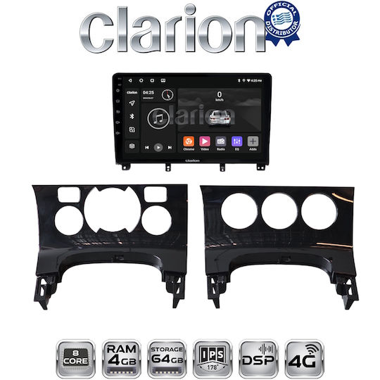 Clarion Car Audio System for Peugeot 206 / 3008 2016 (Bluetooth/USB/WiFi/GPS/Apple-Carplay/Android-Auto)