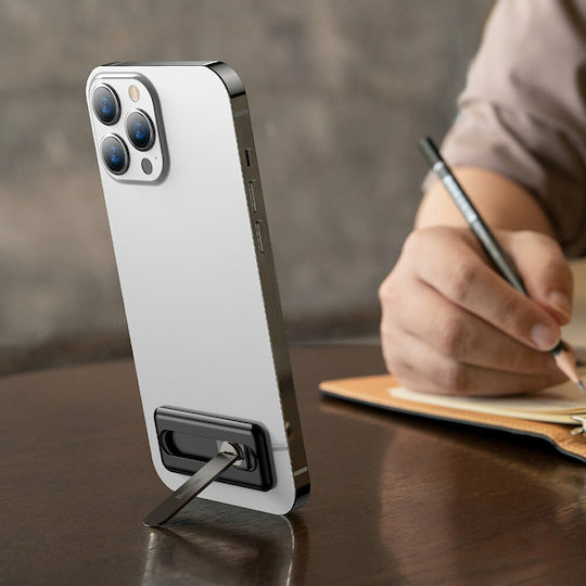 Baseus Foldable Bracket For Phone Suport de birou pentru telefon mobil în culoarea Negru