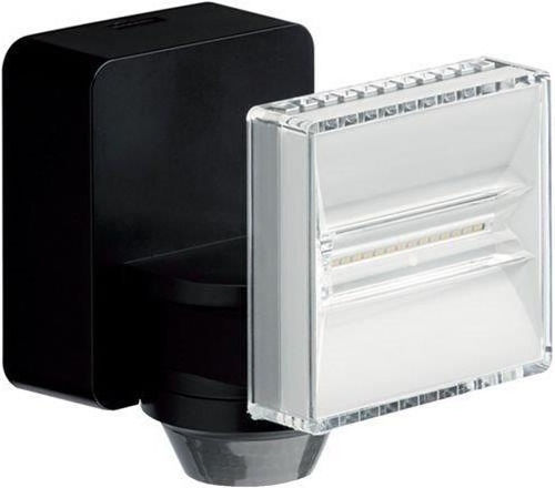 Hager Waterproof LED Flood Light 12W Natural White 4000K with Motion Sensor IP55