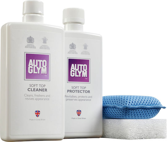 AutoGlym Lichid Protecție pentru Acoperă Convertible Soft Top Clean & Protect Complete Kit 500ml