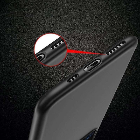 Wozinsky Soft Задна корица Пластмаса Черен (Galaxy S24 FE)