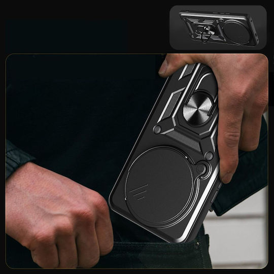 Techsuit Shield Back Cover Σιλικόνης / Πλαστικό Μαύρο (Xiaomi Poco F7 Pro - Techsuit)
