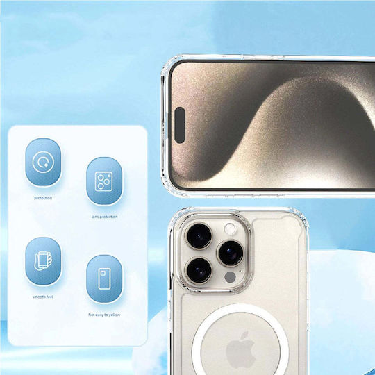 Wozinsky Clear Corner Back Cover Silicone Transparent (Galaxy S24 FE)