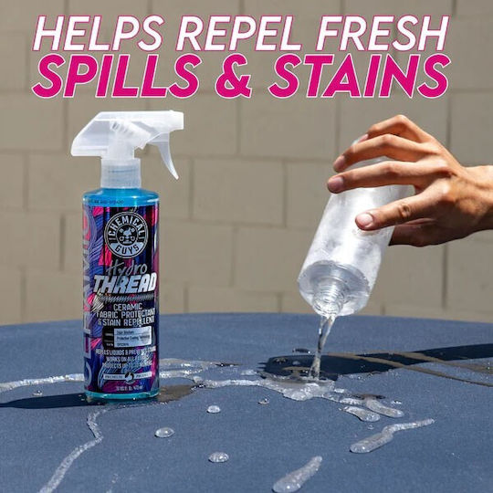 Chemical Guys Σπρέι Καθαρισμού για Ταπετσαρία Hydrothread Ceramic Fabric Protectant Stain Repellent 473ml