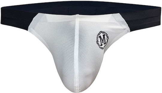 Marcuse Ανδρικό Sexy Slip Λευκό