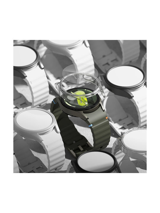 Ringke Slim Plastic Case with Glass in Black color for Galaxy Watch 7 (44 mm)