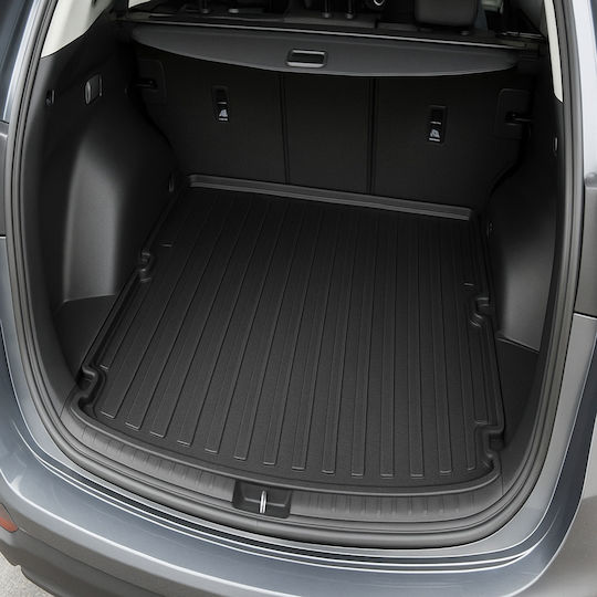Rubber Boot Mat for Trunk Compatible with Peugeot 308 2013-2021 Non-slip and Durable