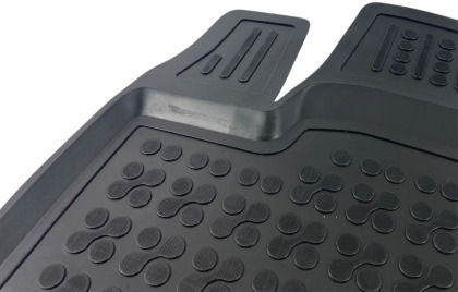 Rubber Car Mats Rezaw Plast Hyundai Tucson 2024+ Plug-in Hybrid Phev Facelift Tray Type 4pcs