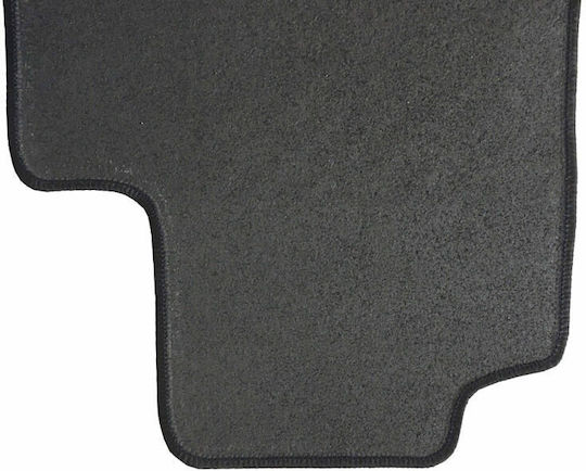 Auto Gs Set of Front and Rear Mats Universal 5pcs Gray