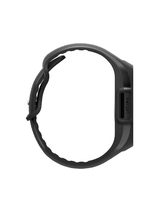 Spigen Liquid Air Pro Matte Silikonhülle in Schwarz Farbe für Apple Watch 10 46 mm