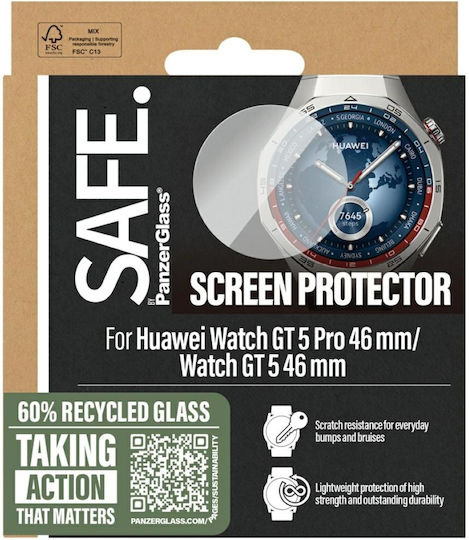 Safe Gehärtetes Glas für das Huawei GT5 46 mm 1Stück
