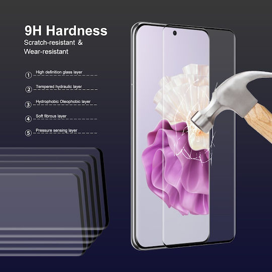 Enkay Full Face Tempered Glass Black (Huawei P60 Pro)