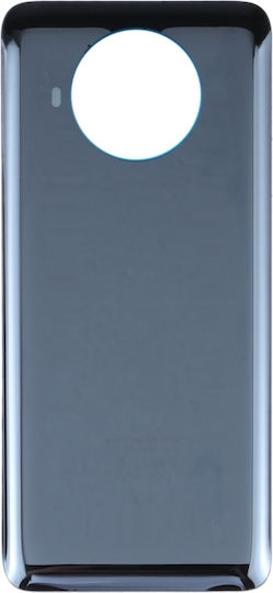 Καπάκι Μπαταρίας Glass Μαύρο για Redmi Note 9 Pro