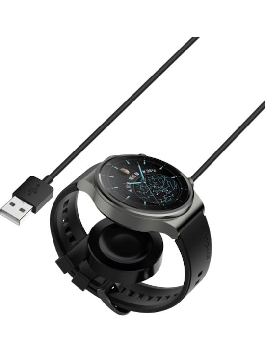 Magnet Integrated Charging Base Μαύρο (Apple WatchHuawei Watch GT RunnerHuawei Watch GT)