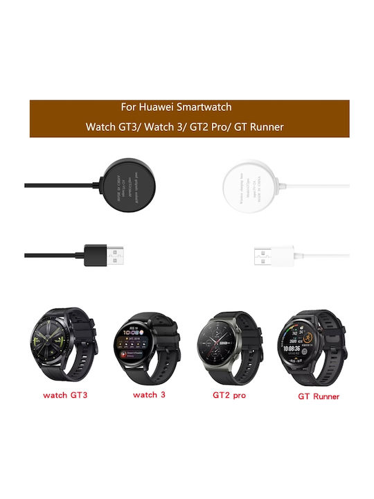 Magnet Integrated Charging Base Μαύρο (Apple WatchHuawei Watch GT RunnerHuawei Watch GT)