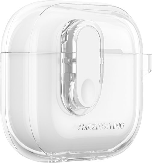 AmazingThing Minimal Case Silicone in Transparent color for Apple AirPods 4