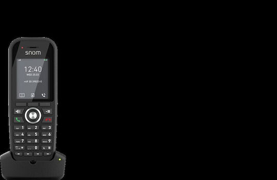Snom Dect M30 Ασύρματο Τηλέφωνο IP Μαύρο
