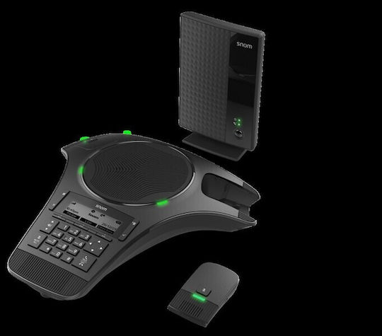 Snom Безжичен Телефон IP Черен