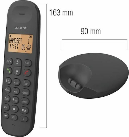 Telefon fără fir Logicom Iloa 150 Solo Gri S71001469